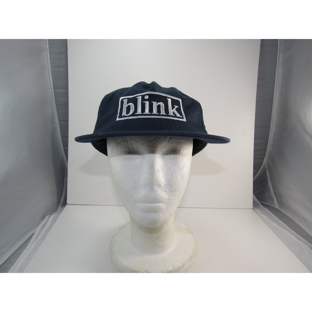 Blink Hat The Classics Men's Adjustable Navy Blue Snapback Cotton